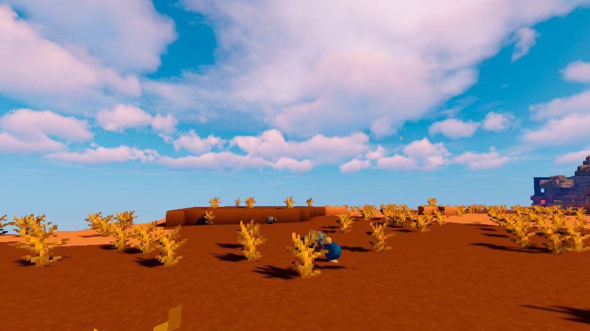Badlands in the Minecraft