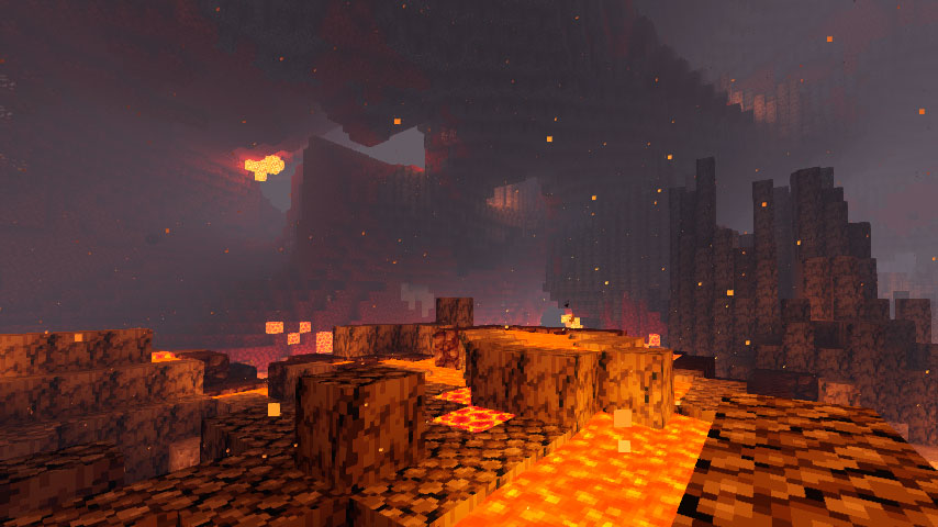 Basalt Deltas in the Minecraft