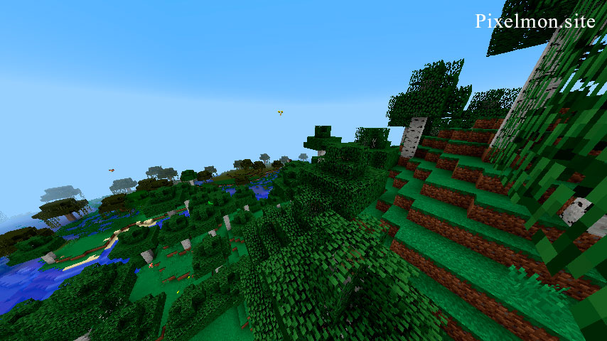 Birch Forest M in the Minecraft