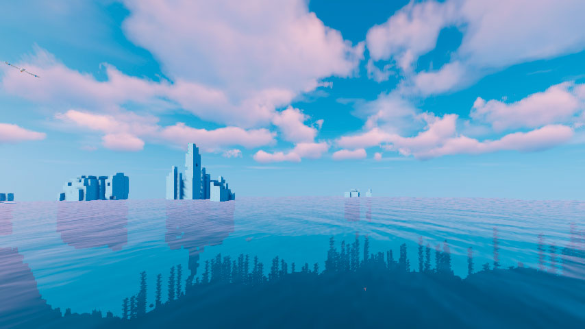 Deep Cold Ocean in the Minecraft
