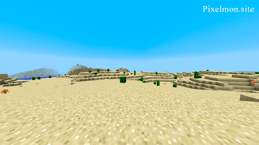 Desert Biome on Minecraft Pixelmon
