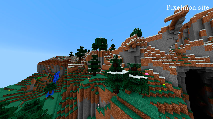 Extreme Hills Plus in the Minecraft
