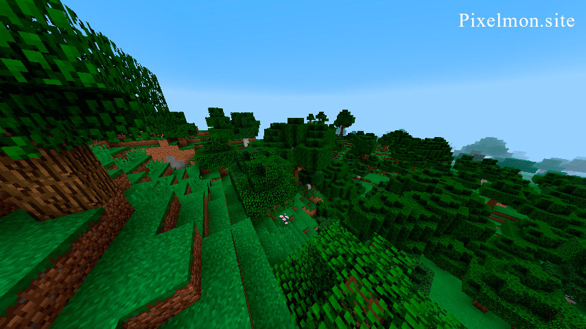 Forest Hills Biome on Minecraft Pixelmon