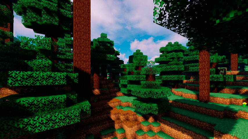 Giant Spruce Taiga Hills in Minecraft