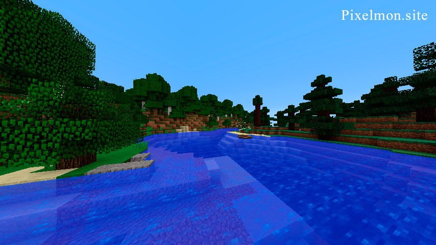 River in the Minecraft