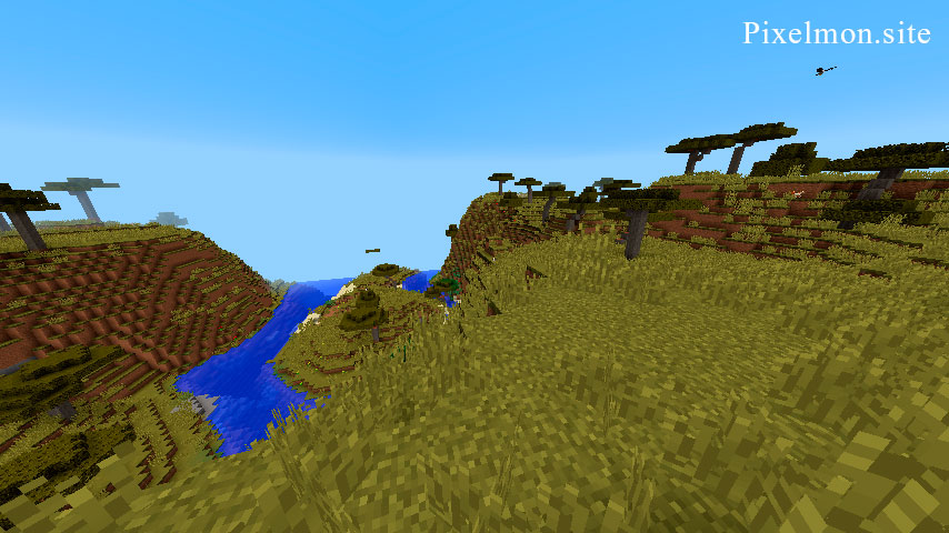 Savanna Plateau in the Minecraft