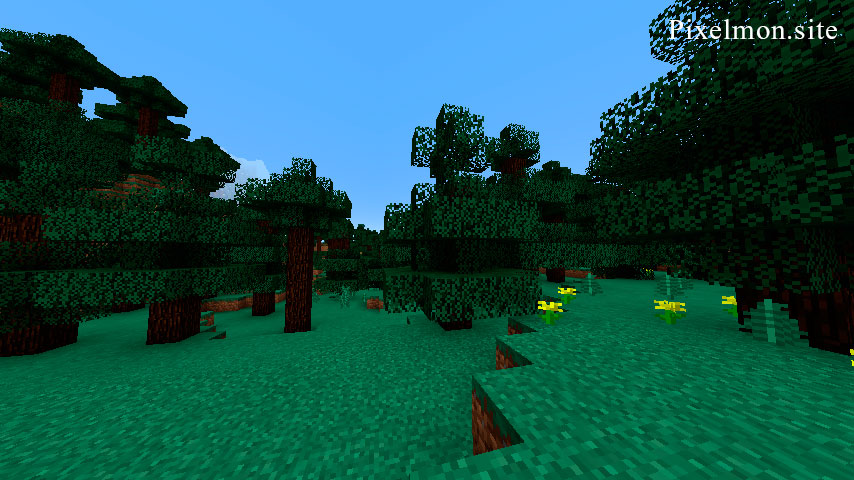 Roofed Forest biome – Pixelmon Reforged Wiki