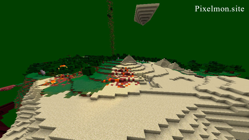 Ultra Desert biome – Pixelmon Reforged Wiki