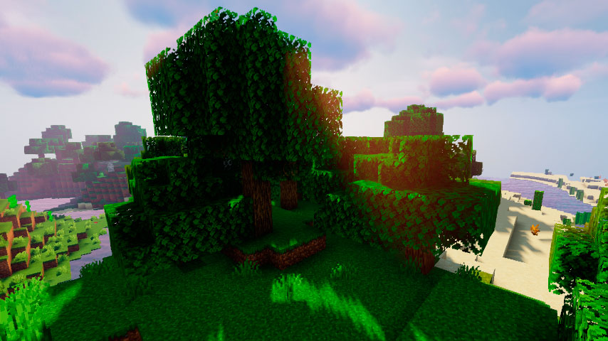 Wooded Hills in the Minecraft
