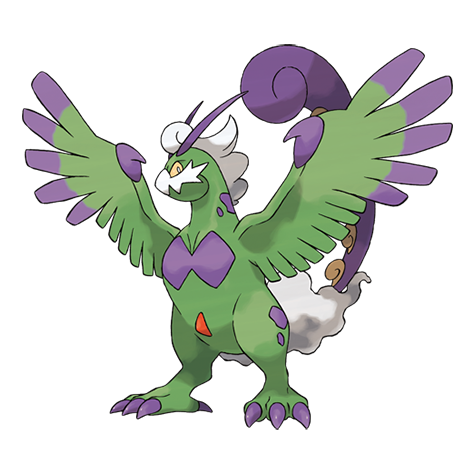 POKEMON POKEDEX Sticker EF #V41-V42 THERIAN TORNADUS / THERIAN THUNDURUS  2022